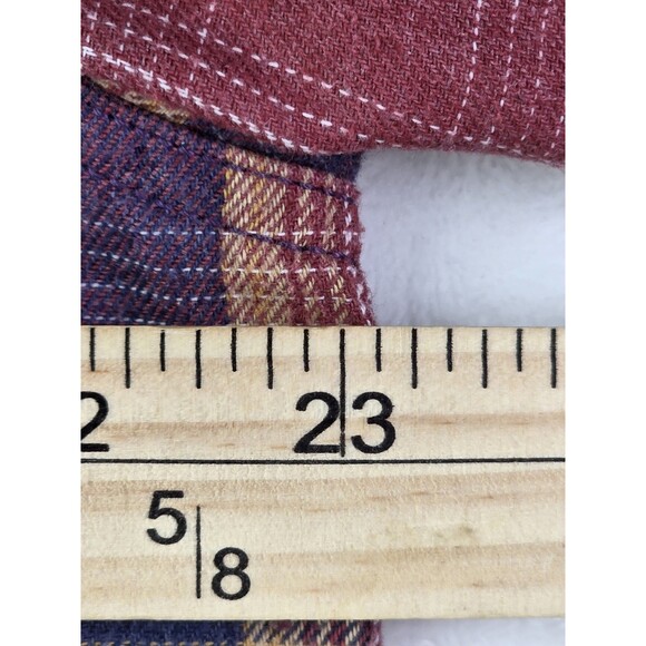 SOLARIS Men's Large Flannel Long Sleeve Button Up Shirt - Picture 6 of 8